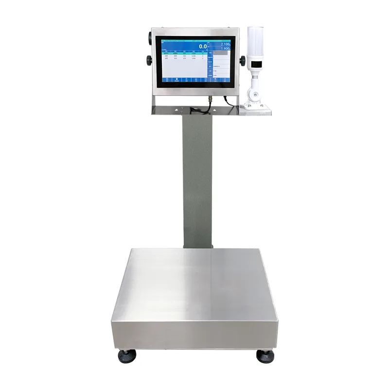 Sistema inteligente de pesagem de fórmulas e gerenciamento automático de lotes